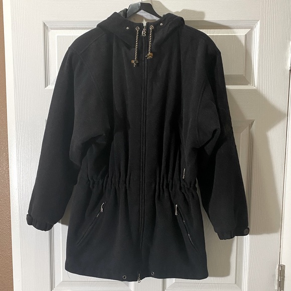 Bogner Fleece Embroidered Hooded Winter Jacket Size: Medium - Picture 1 of 16